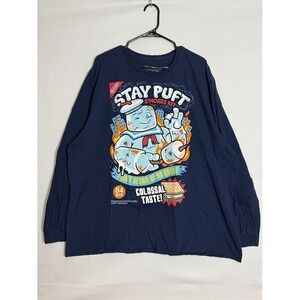 Ghostbusters Stay Puff Marshmallow Man Long Sleeve Shirt 3XL Loot Wear Crate